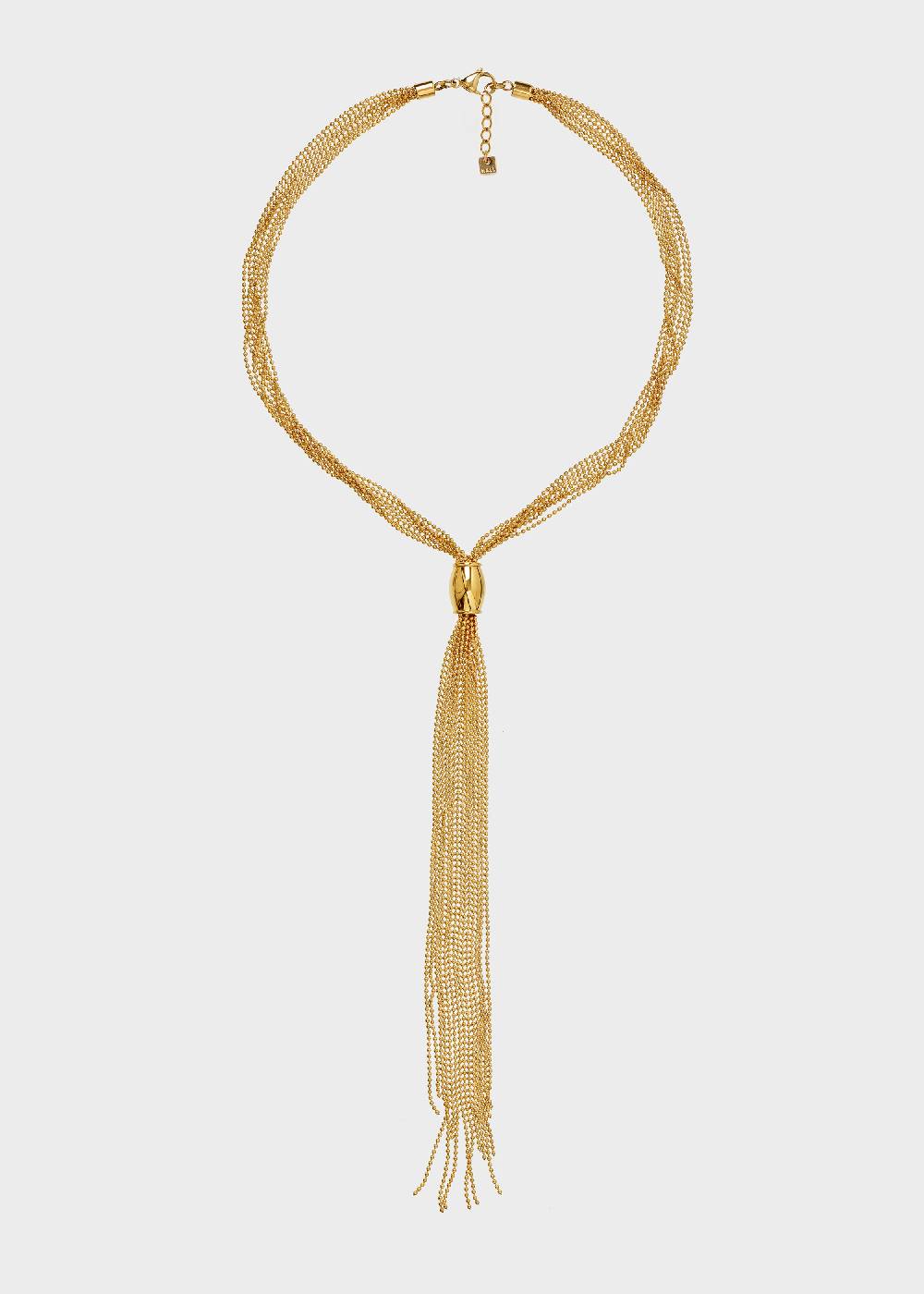 Nalí STAIN. STEEL SISSI CHAIN NECKLACE IN GOLD Offerte esclusive