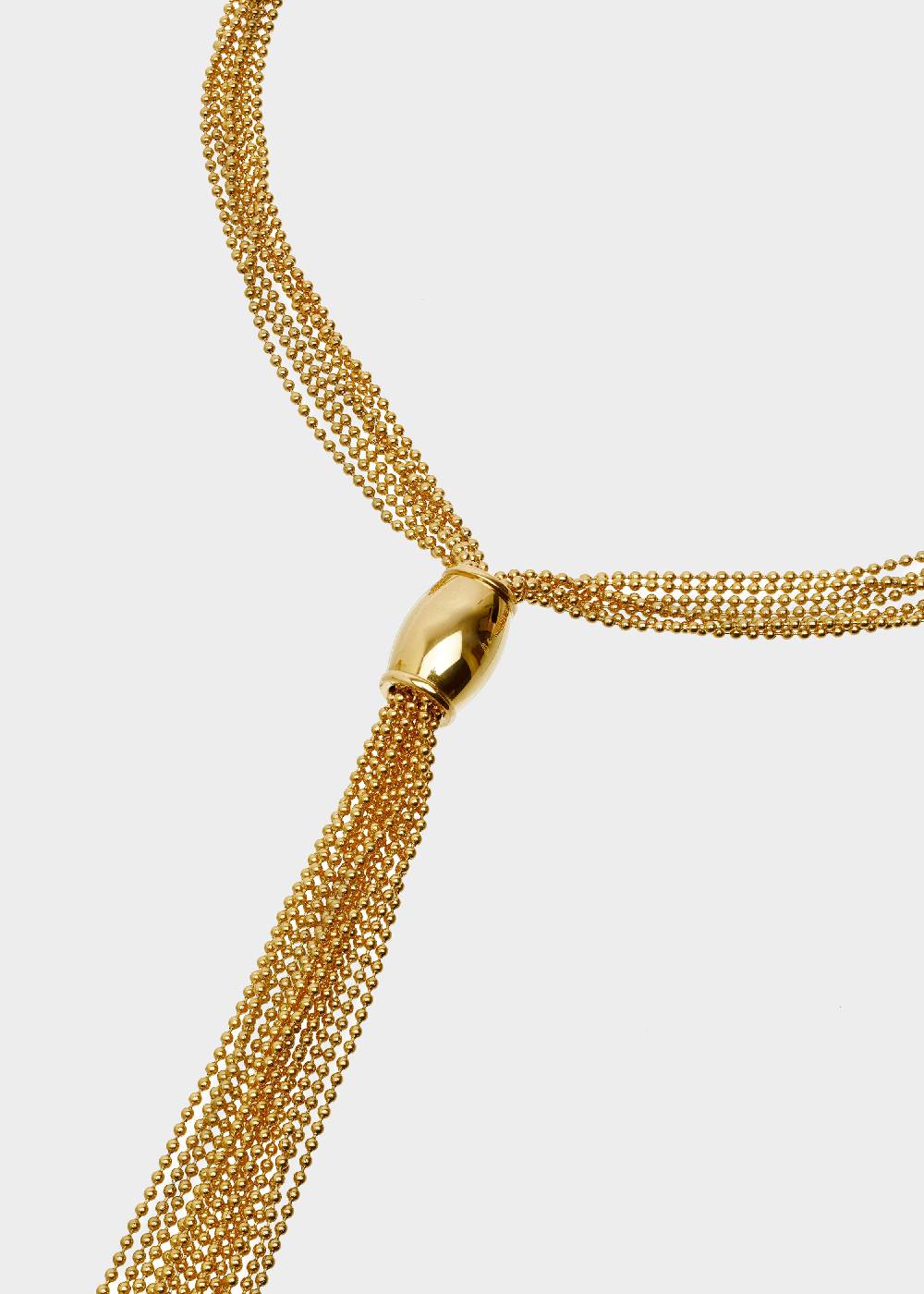 Nalí STAIN. STEEL SISSI CHAIN NECKLACE IN GOLD Offerte esclusive
