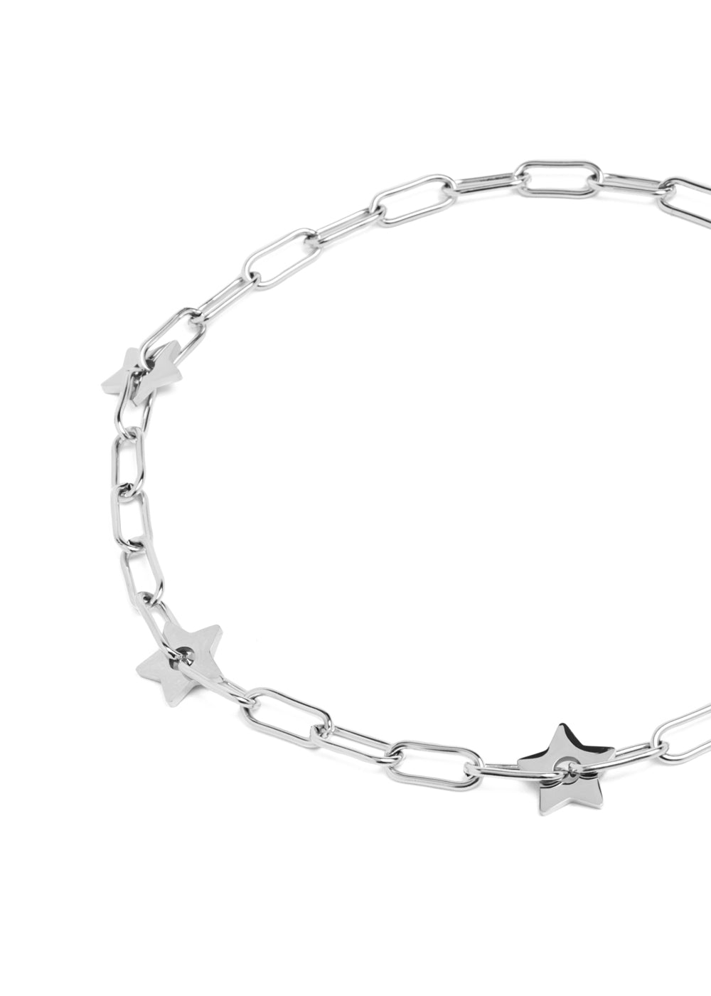 Nalí SILVI SILVER CHAIN STARS NECKLACE STAIN. STEEL Outlet