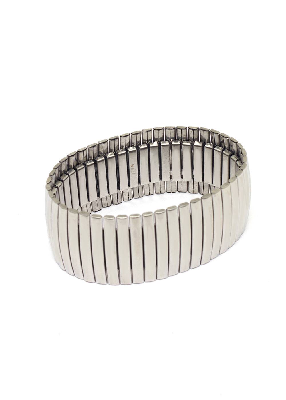 Nalí JARA ELASTIC BRACELET IN SILVER STAINLESS STEEL Prezzo basso
