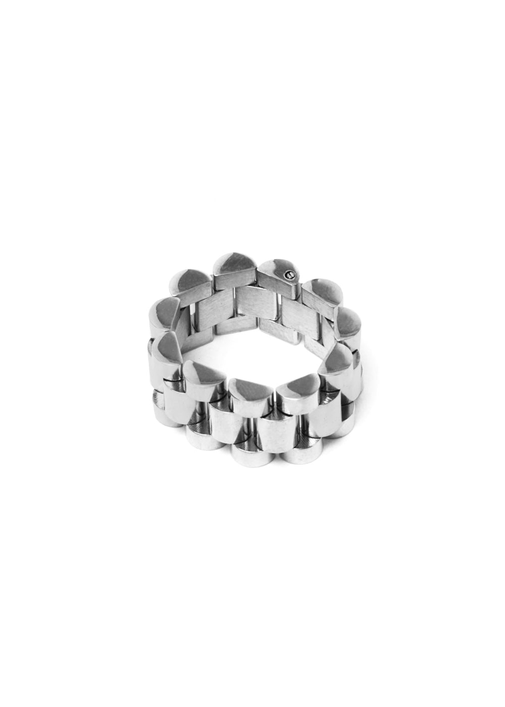 Nalí MORA SILVER CHAIN RING STAIN. STEEL 2025