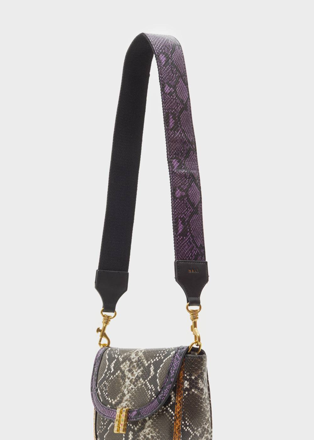 Nalí ADELINA STRAP W/ PURPLE SNAKE PRINT Convenienza
