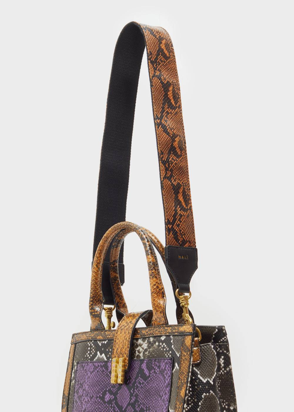 Nalí ADELINA STRAP W/ YELLOW SNAKE PRINT Novità