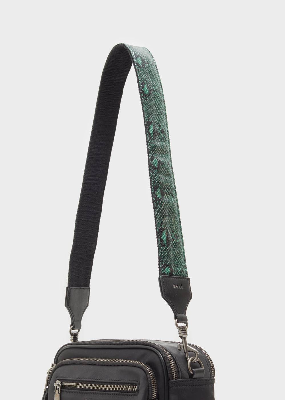 Nalí ADELINA STRAP W/ GREEN SNAKE PRINT Presa