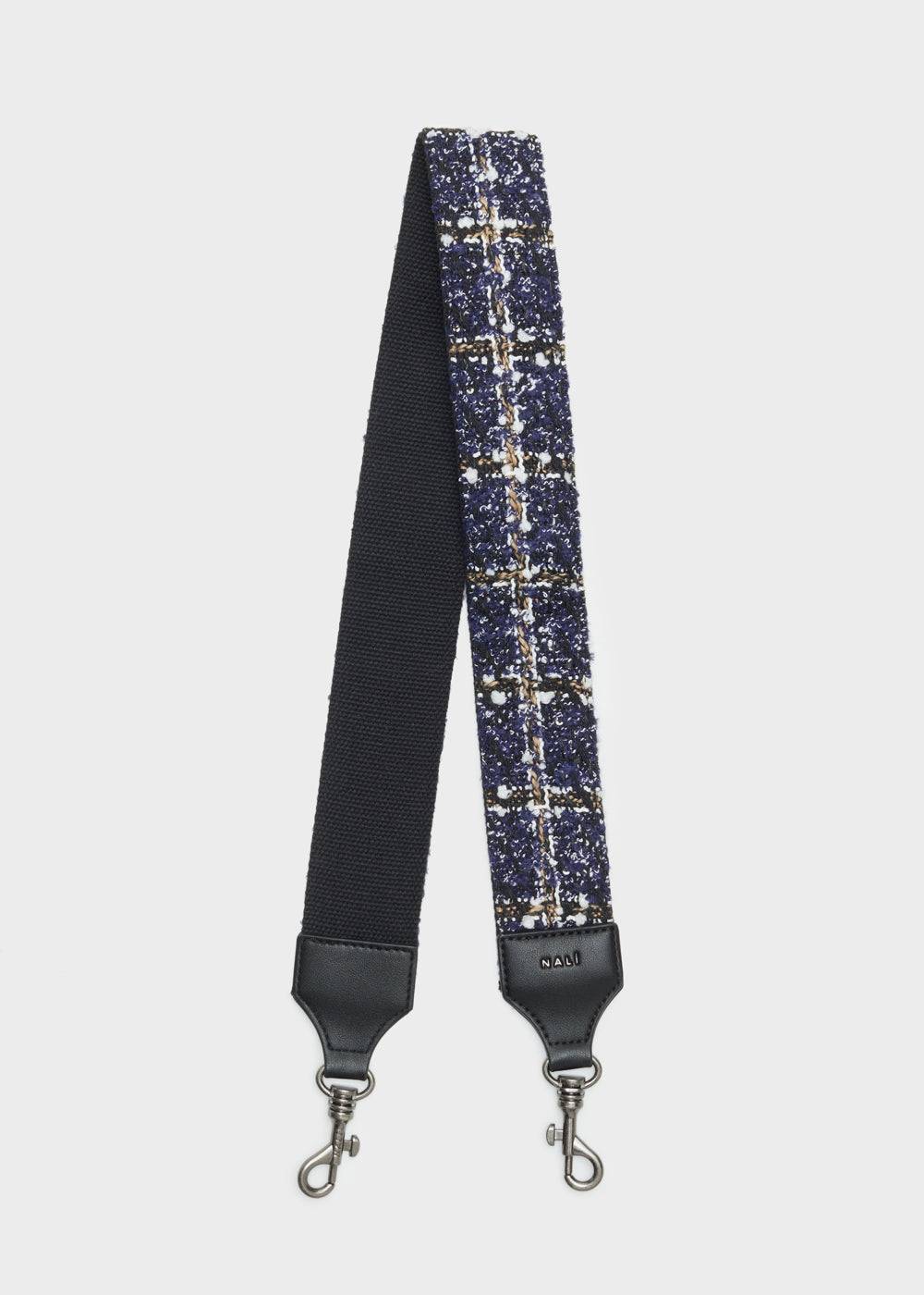 Nalí ALMA STRAP W/ BLUE CHECK FABRIC Offerta