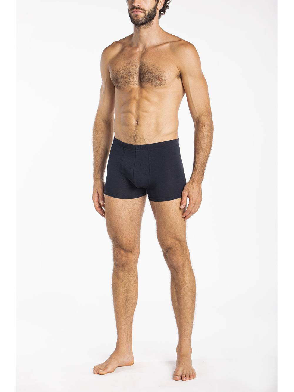 Julipet Boxer blu in jersey di cotone elasticizzato bipack Negozi Online