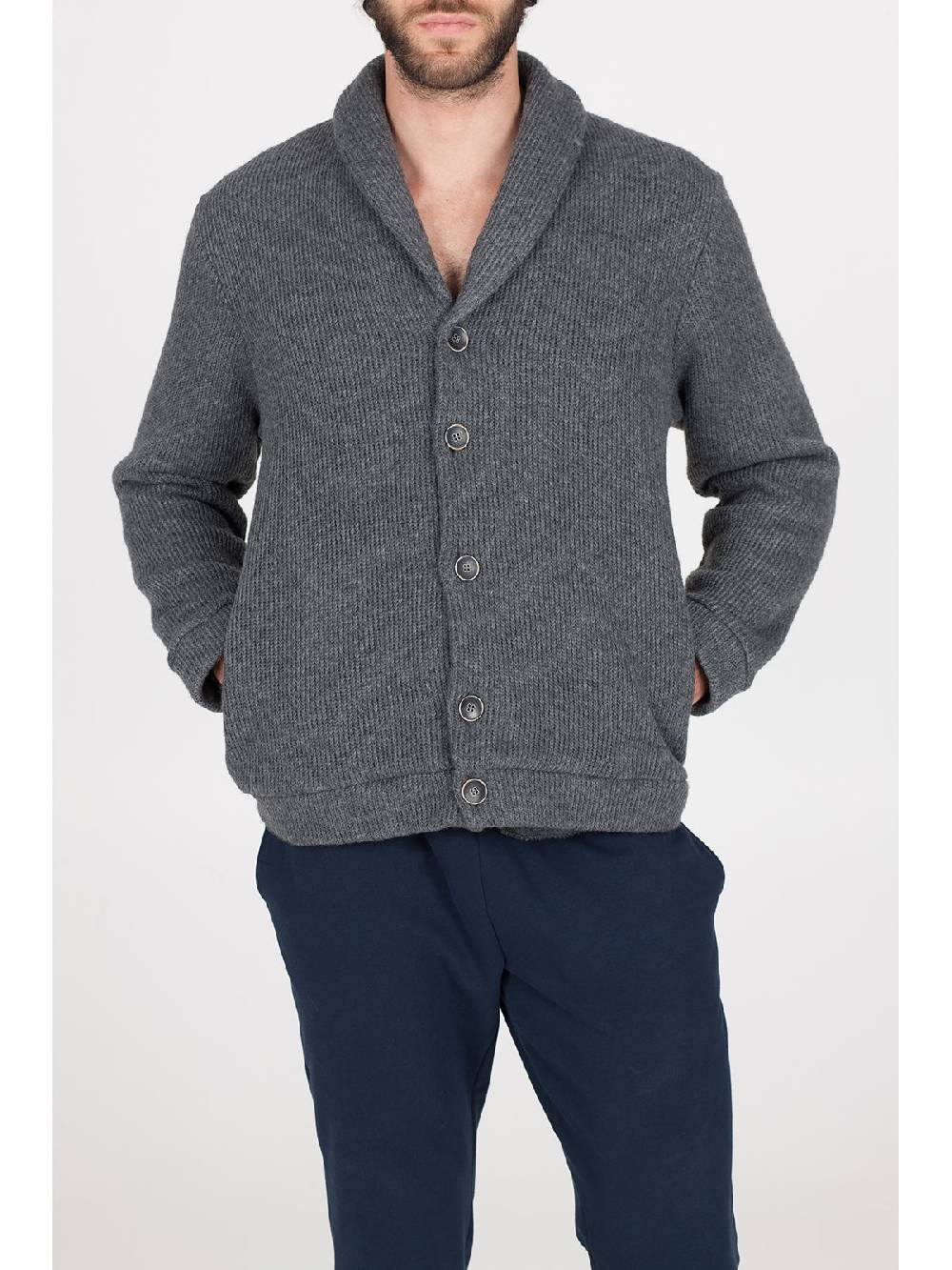 Julipet Cardigan in maglia di misto lana Sconto