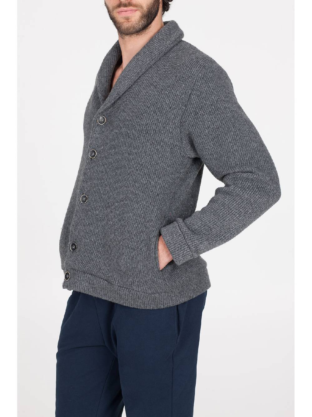 Julipet Cardigan in maglia di misto lana Sconto