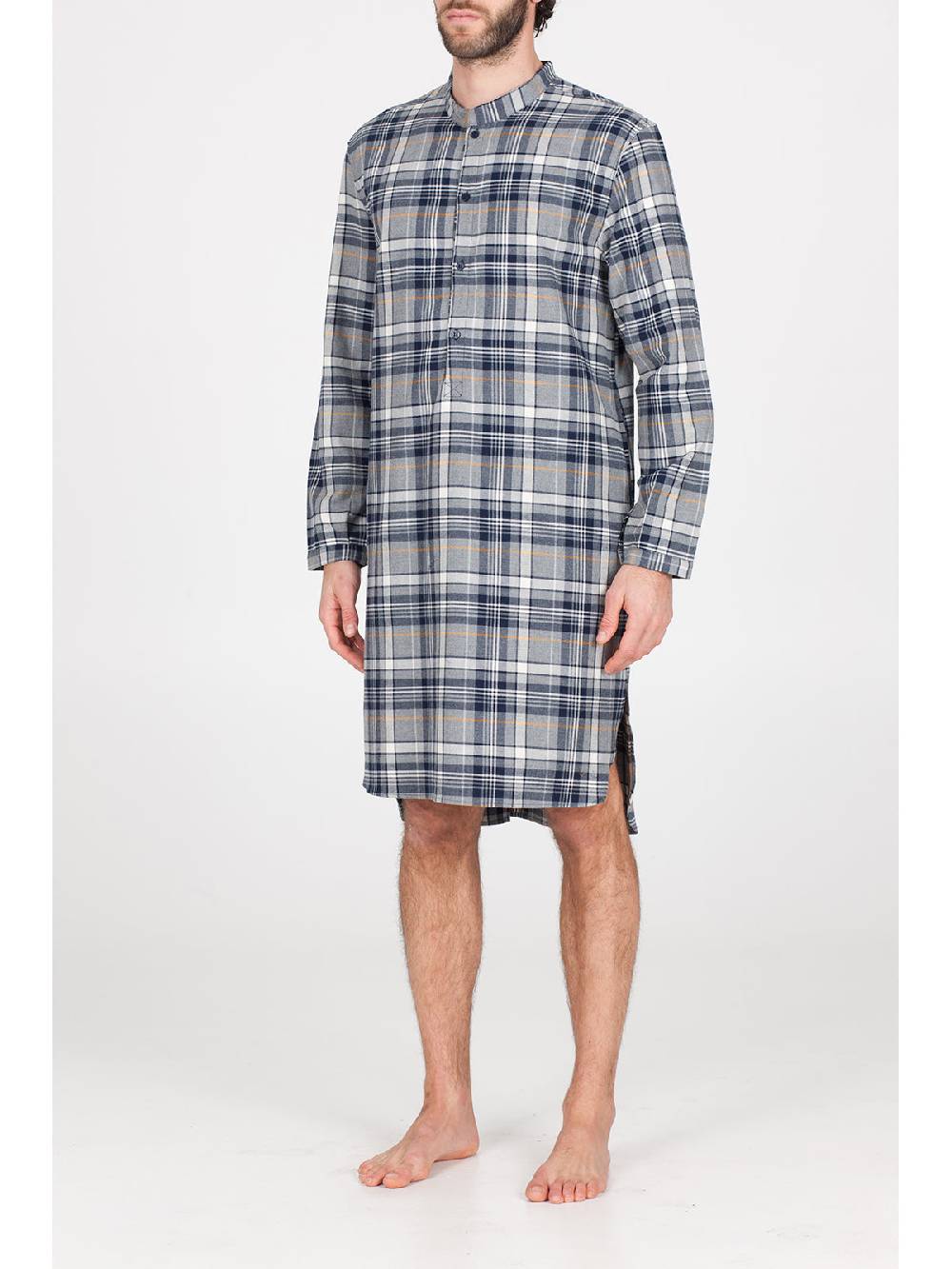 Julipet Camicia da notte in calda flanella di puro cotone Hotsell