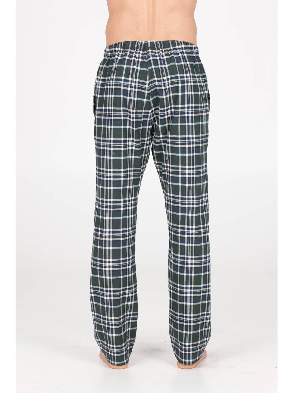 Julipet Pantalone in calda flanella di puro cotone Vendita Economica