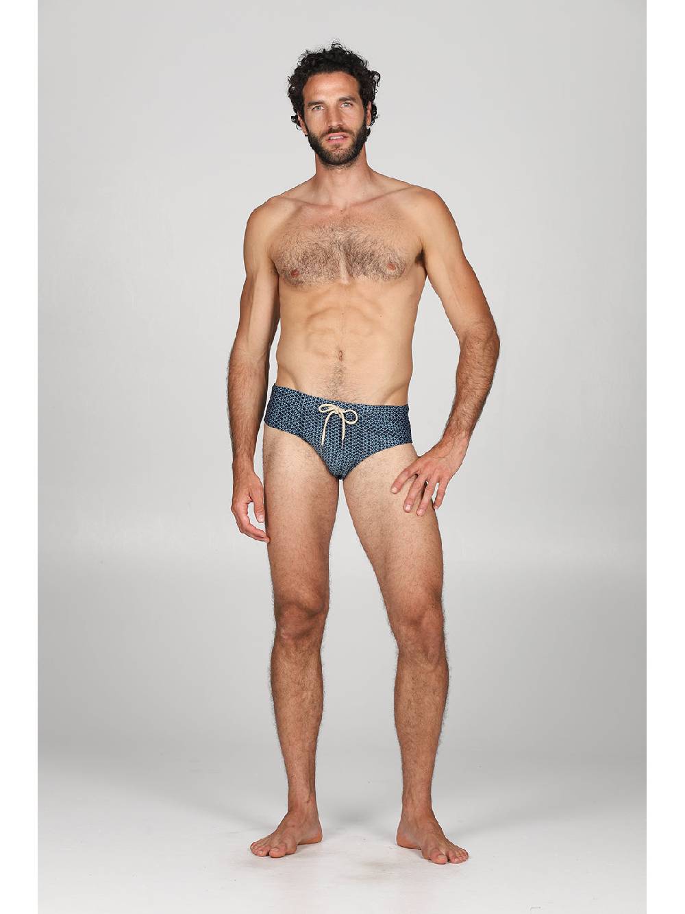 Julipet Slip mare slim, con disegno "cerchi" swimwear Qualità