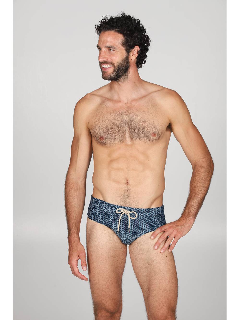 Julipet Slip mare slim, con disegno "cerchi" swimwear Qualità