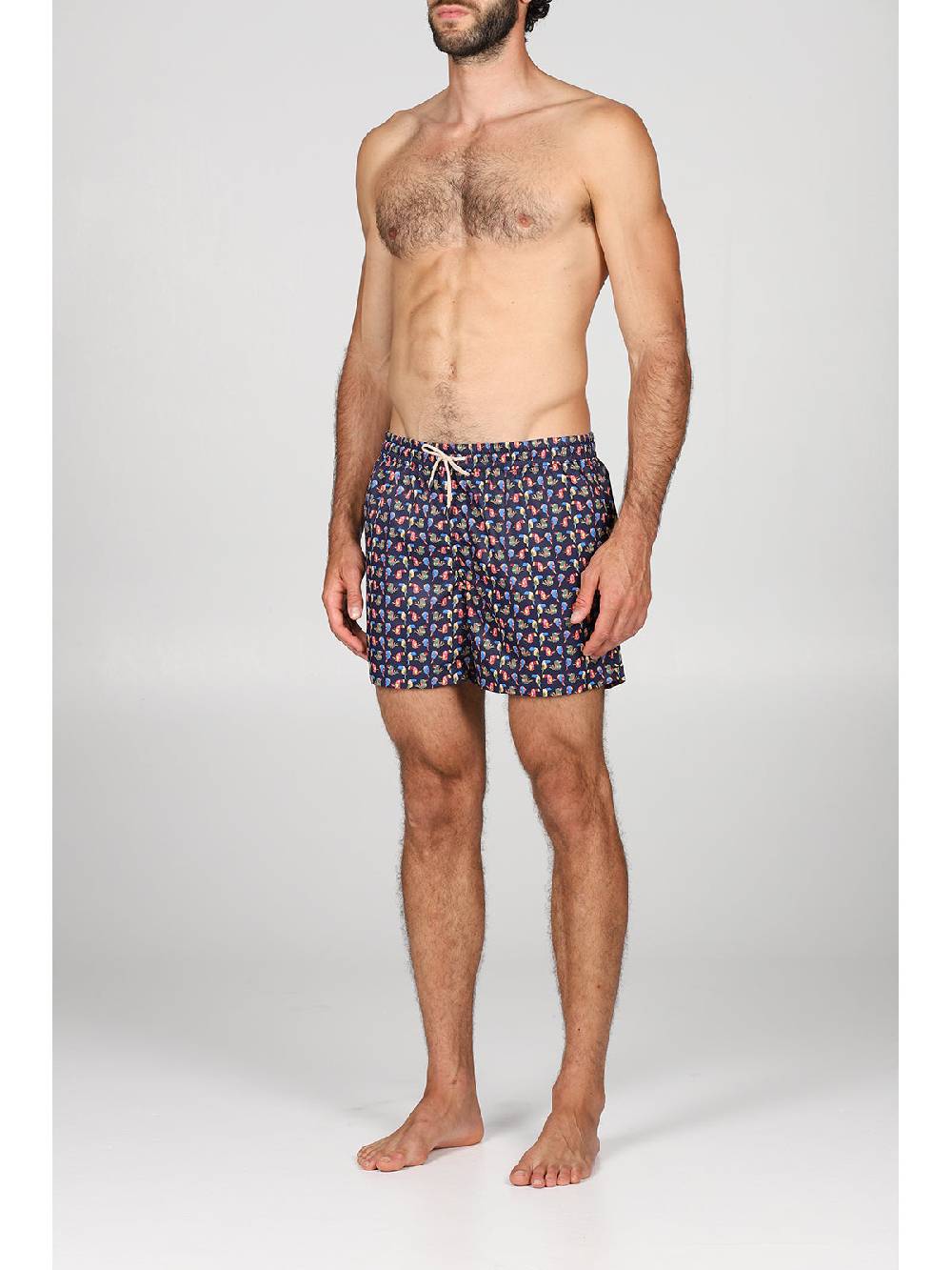 Julipet Boxer mare in leggera tela di microfibra, con disegno ad alta definizione "pellicano" Fino al 60% di sconto