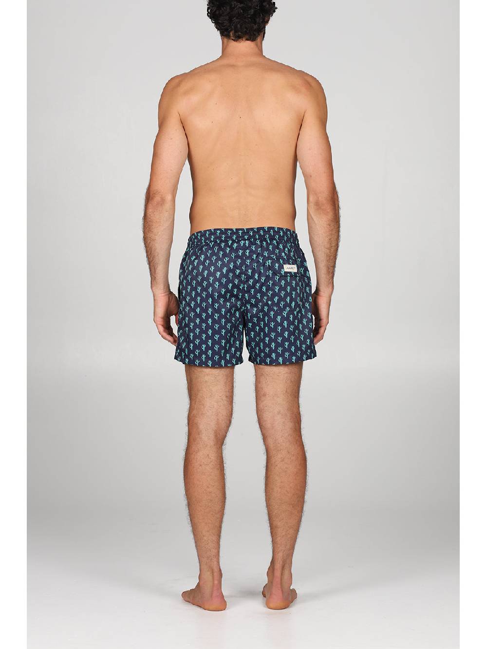 Julipet Boxer mare in leggera tela di microfibra, con disegno ad alta definizione "cactus" Outlet