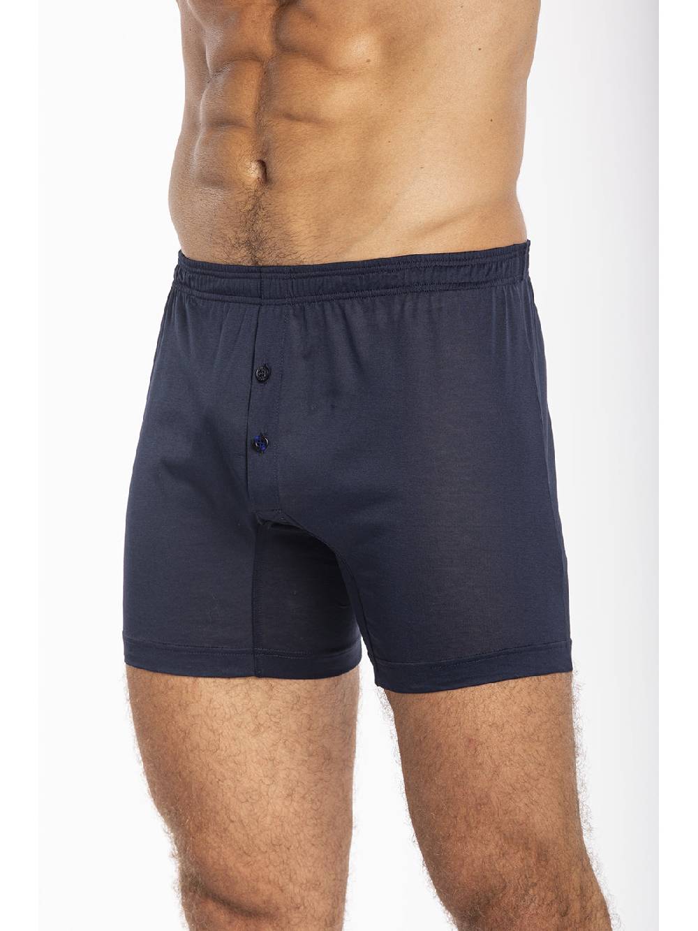 Julipet Boxer blu in jersey di puro cotone mercerizzato e gasato Soddisfazione Garantita