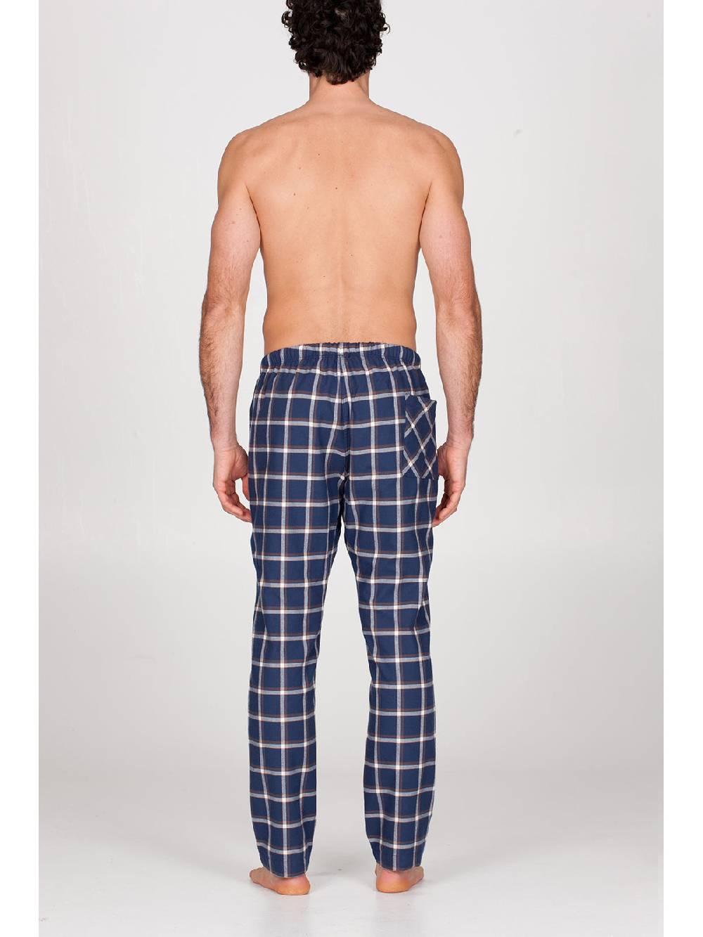 Julipet Pantalone in calda flanella di puro cotone In Linea