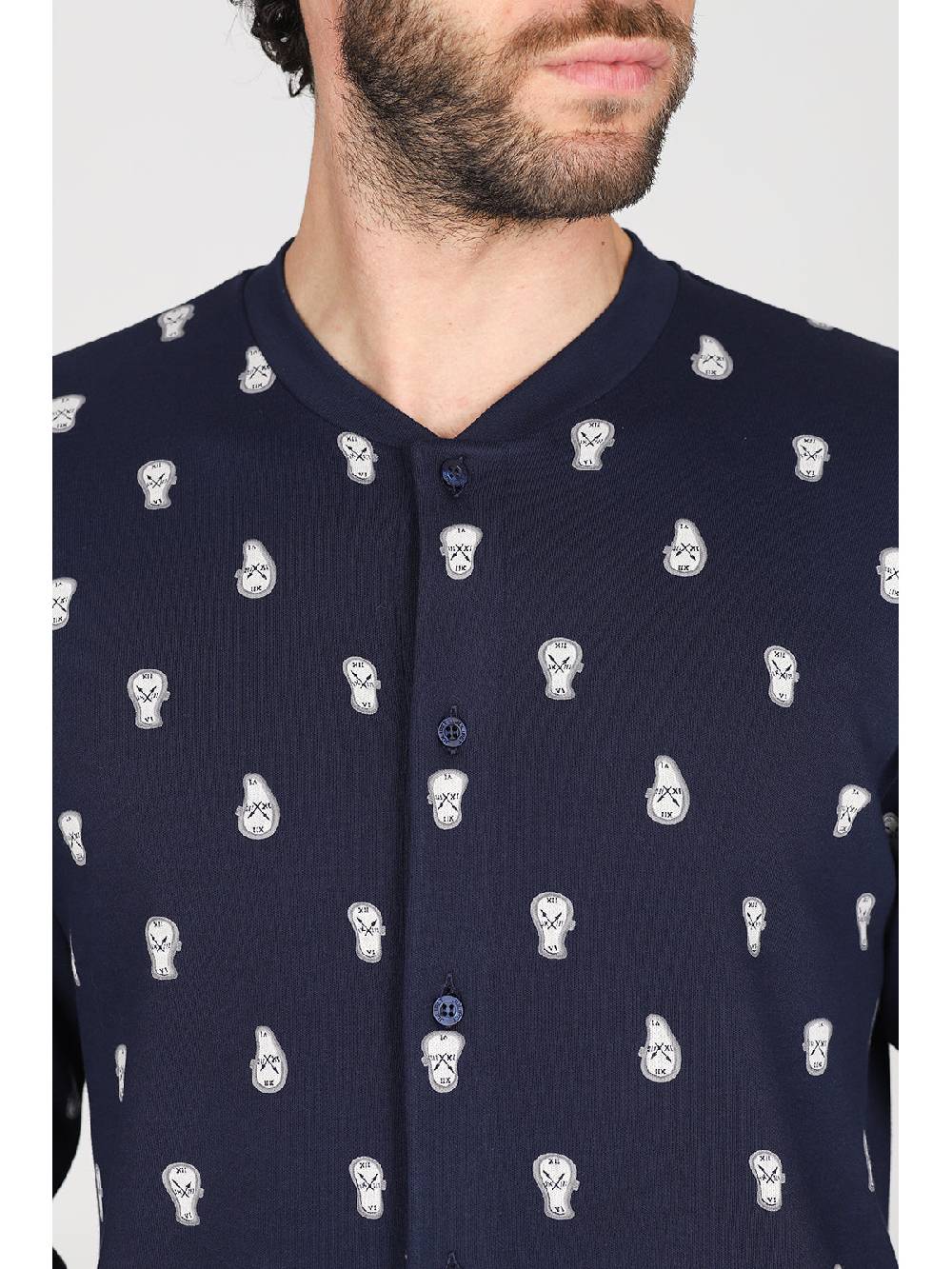 Julipet Camicia da notte Artist Edition, in caldo interlock di puro cotone Promozione