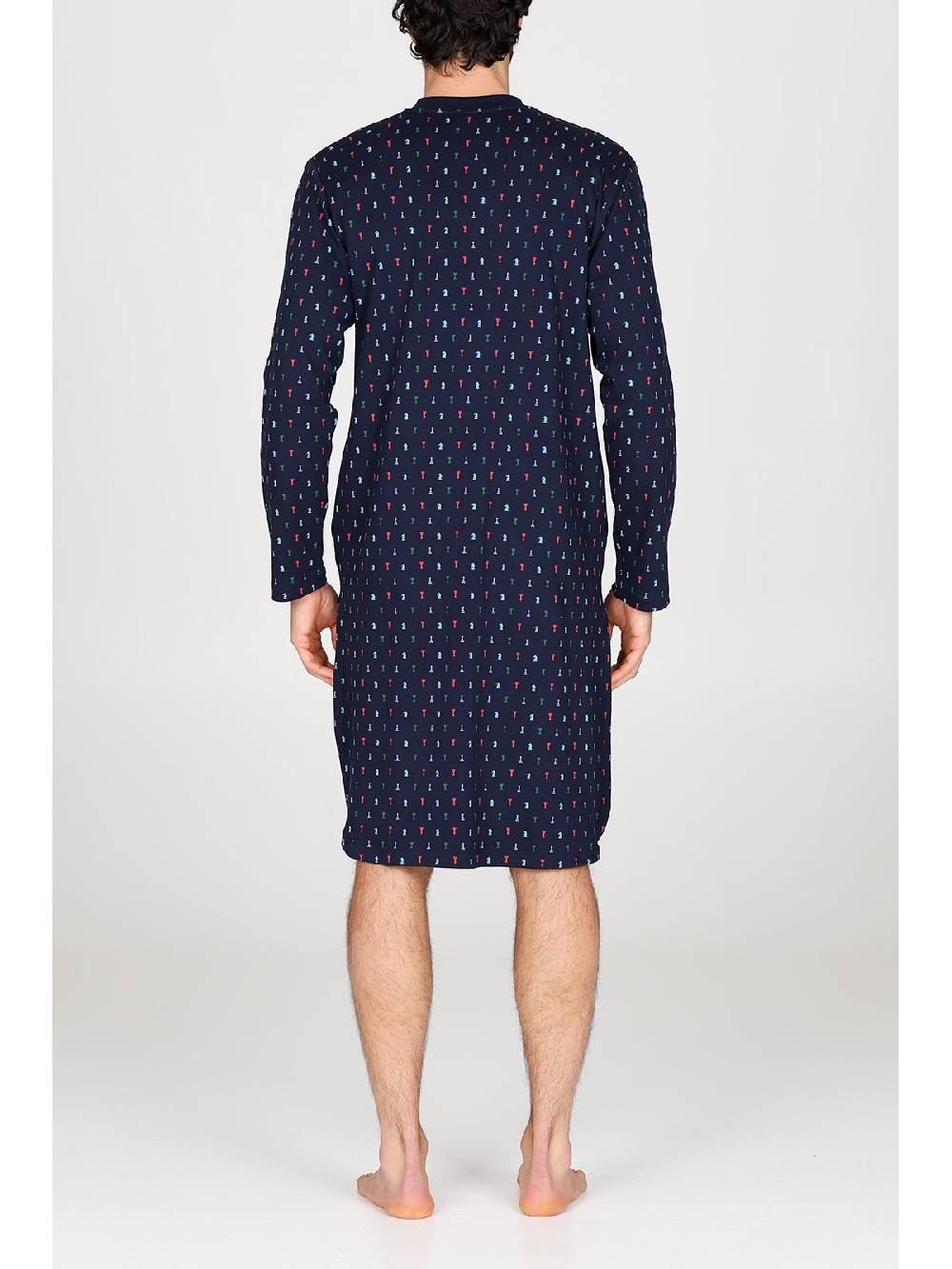 Julipet Camicia da notte in caldo interlock di puro cotone Pezzi Unici