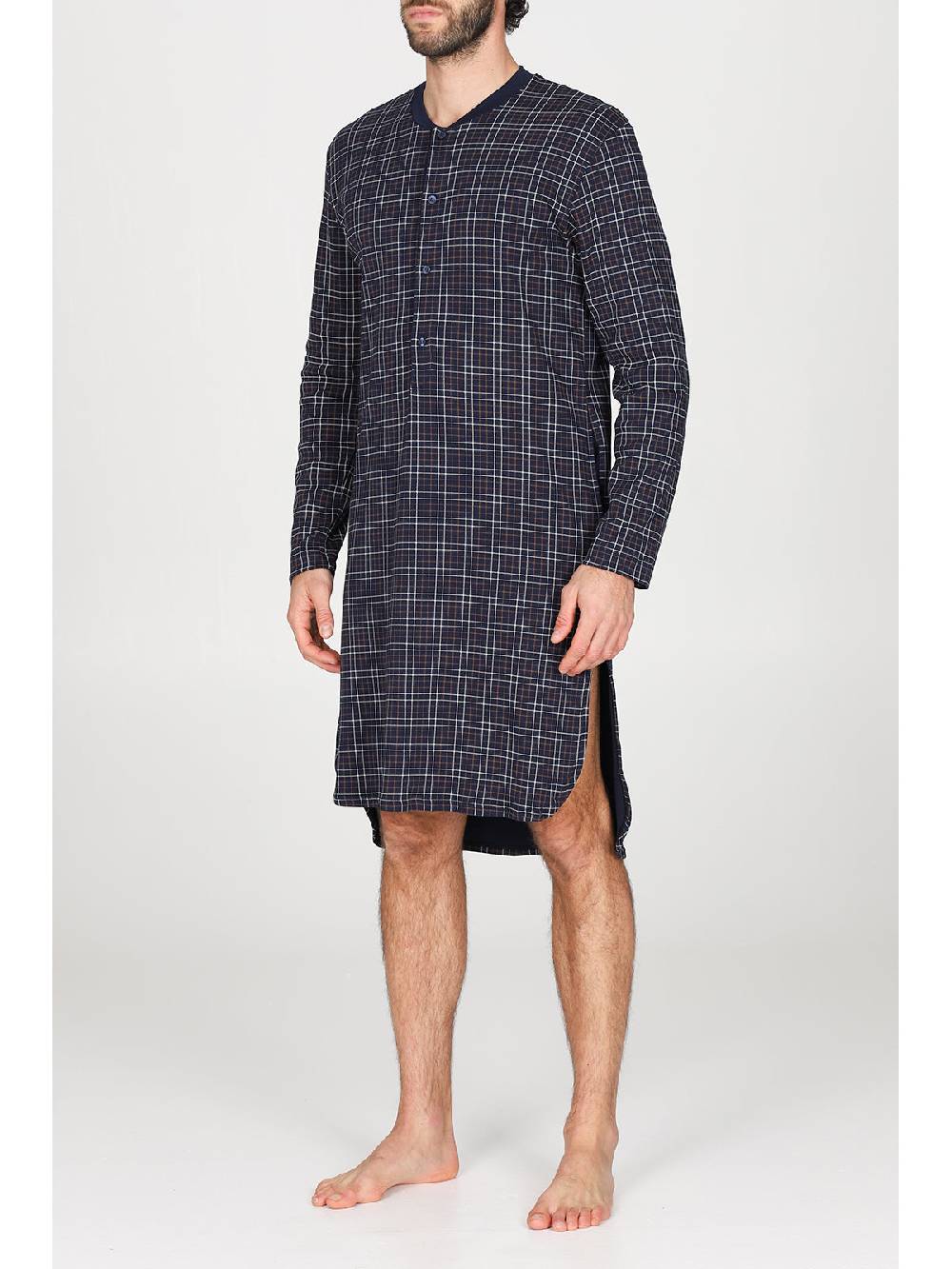 Julipet Camicia da notte in caldo interlock di puro cotone Soddisfazione Garantita