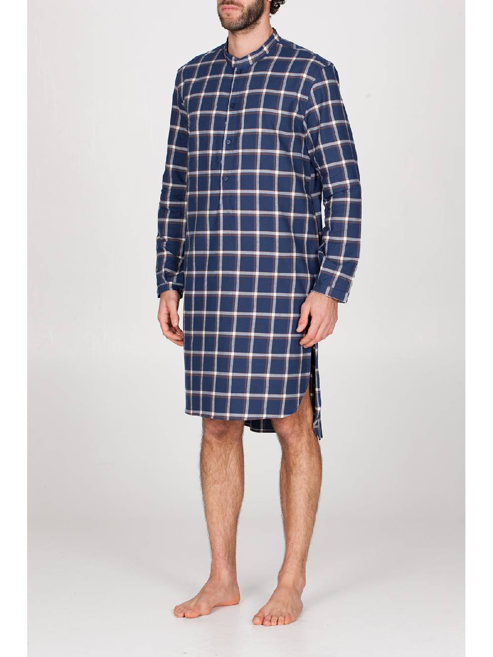 Julipet Camicia da notte in calda flanella di puro cotone Offerta natalizia