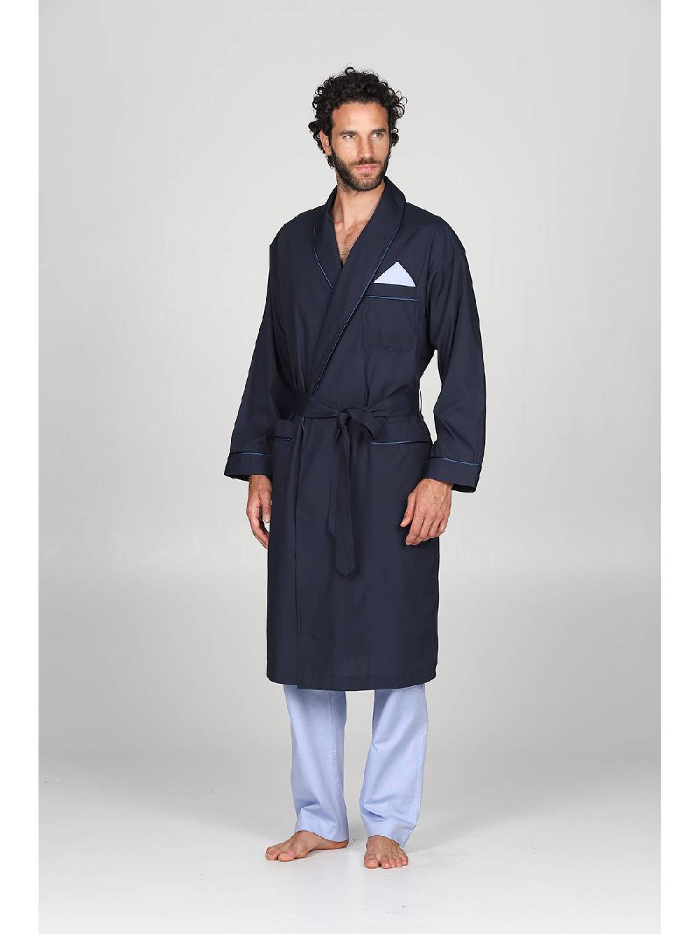 Julipet Vestaglia in pregiato popeline 100% cotone, classicità ed eleganza Negozi Online
