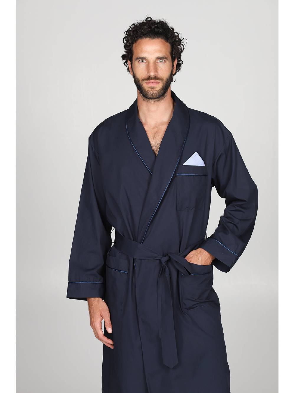 Julipet Vestaglia in pregiato popeline 100% cotone, classicità ed eleganza Negozi Online