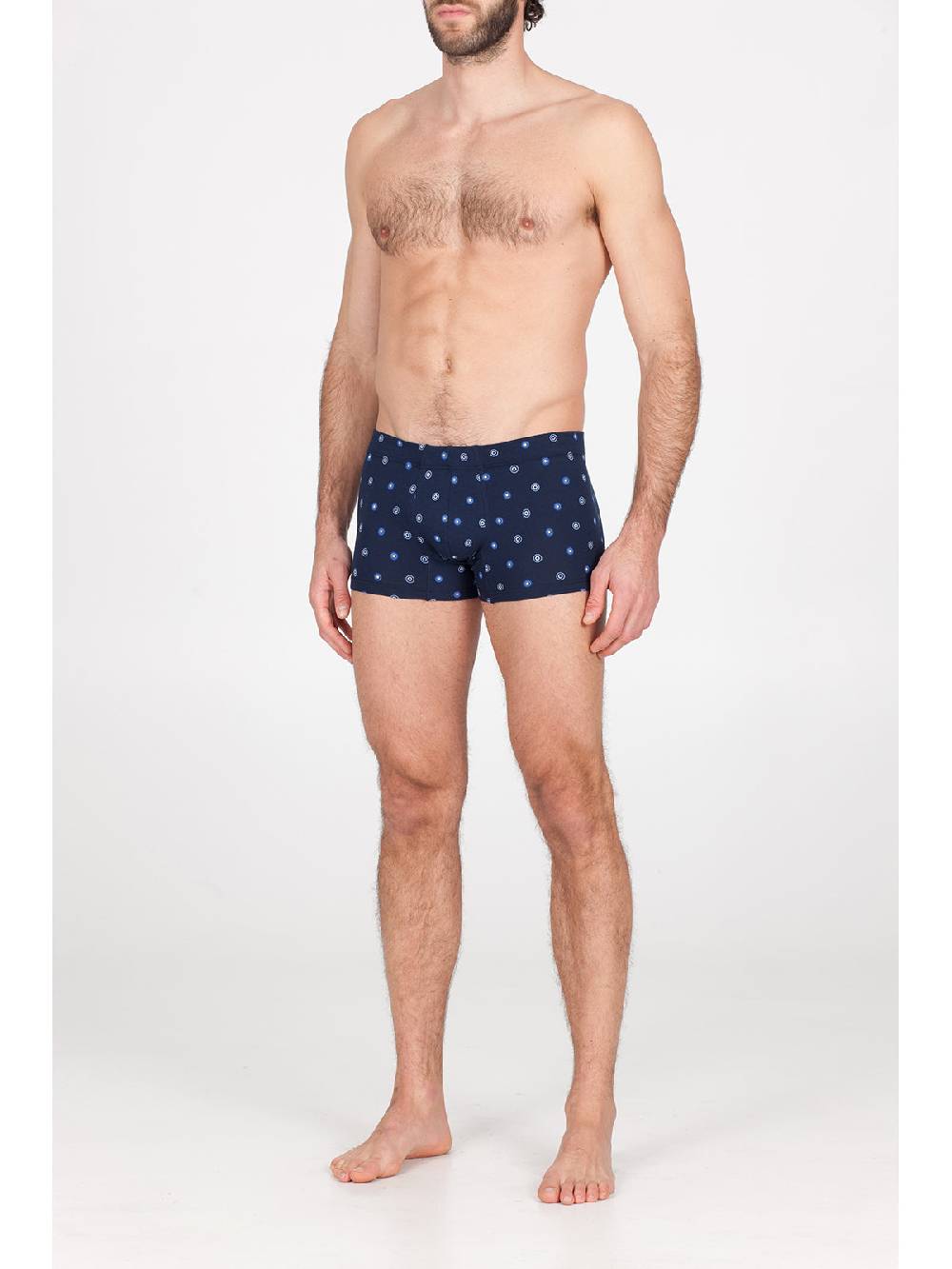 Julipet Boxer comfort in cotone bielastico stampato Presa