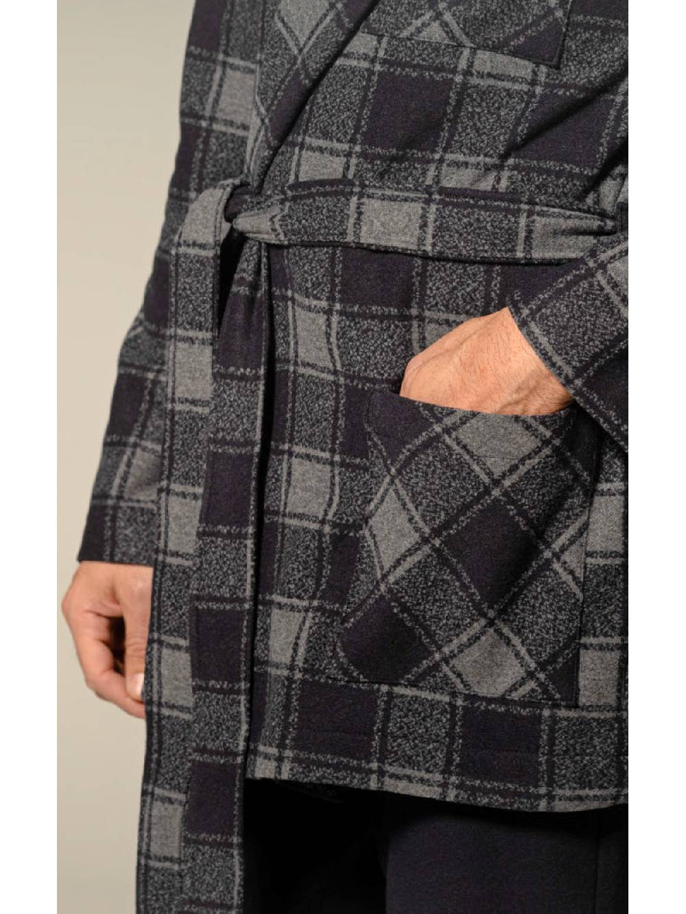 Julipet Giacca da camera in confortevole tessuto jacquard Hotsell