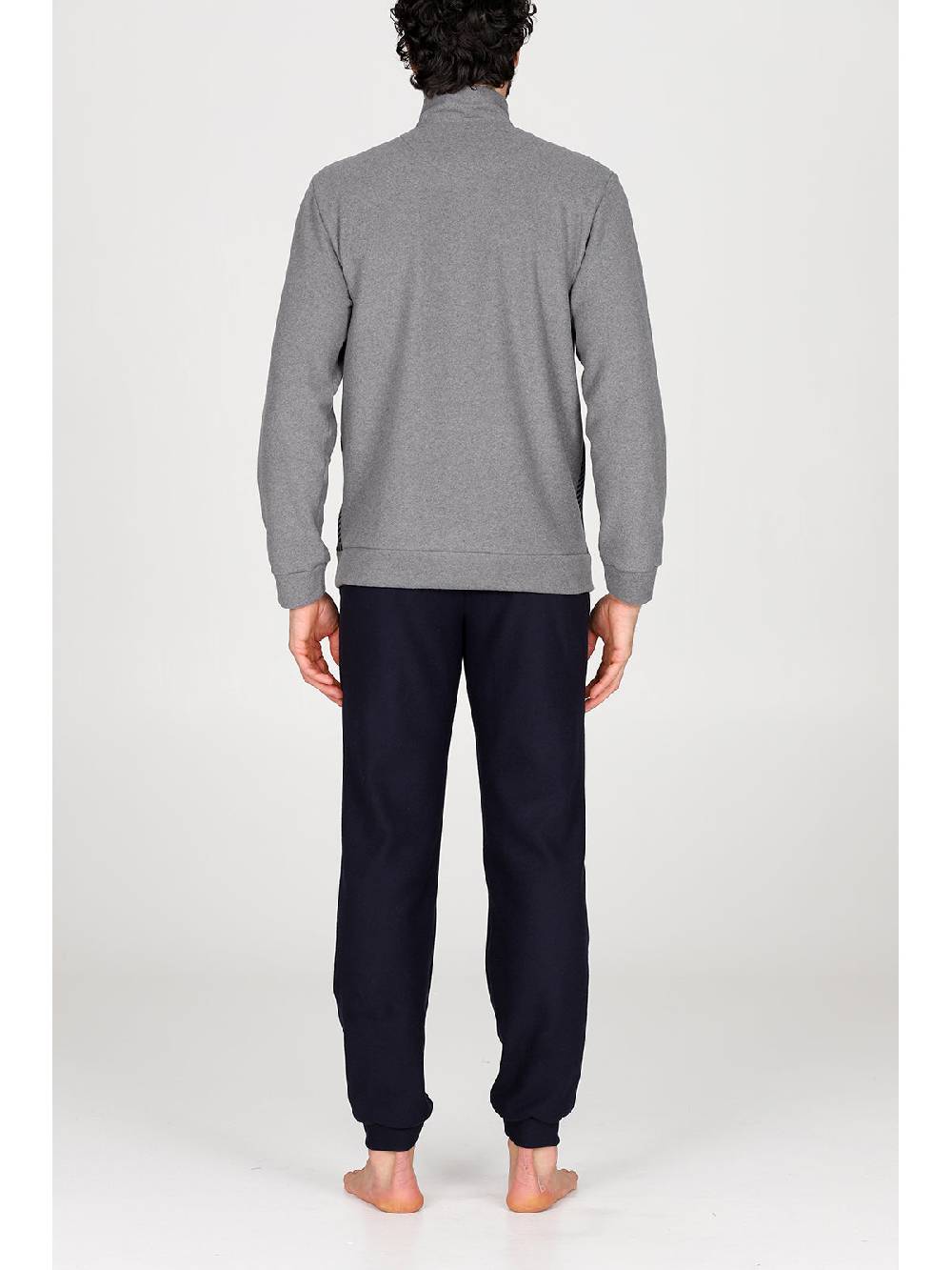 Julipet Pigiama con zip in confortevole jacquard di cotone Nuova