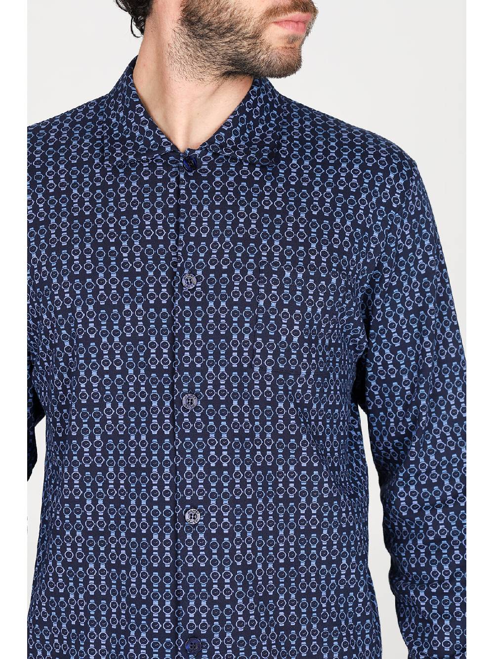 Julipet Pigiama cardigan Artist Edition, in caldo interlock di puro cotone In Linea