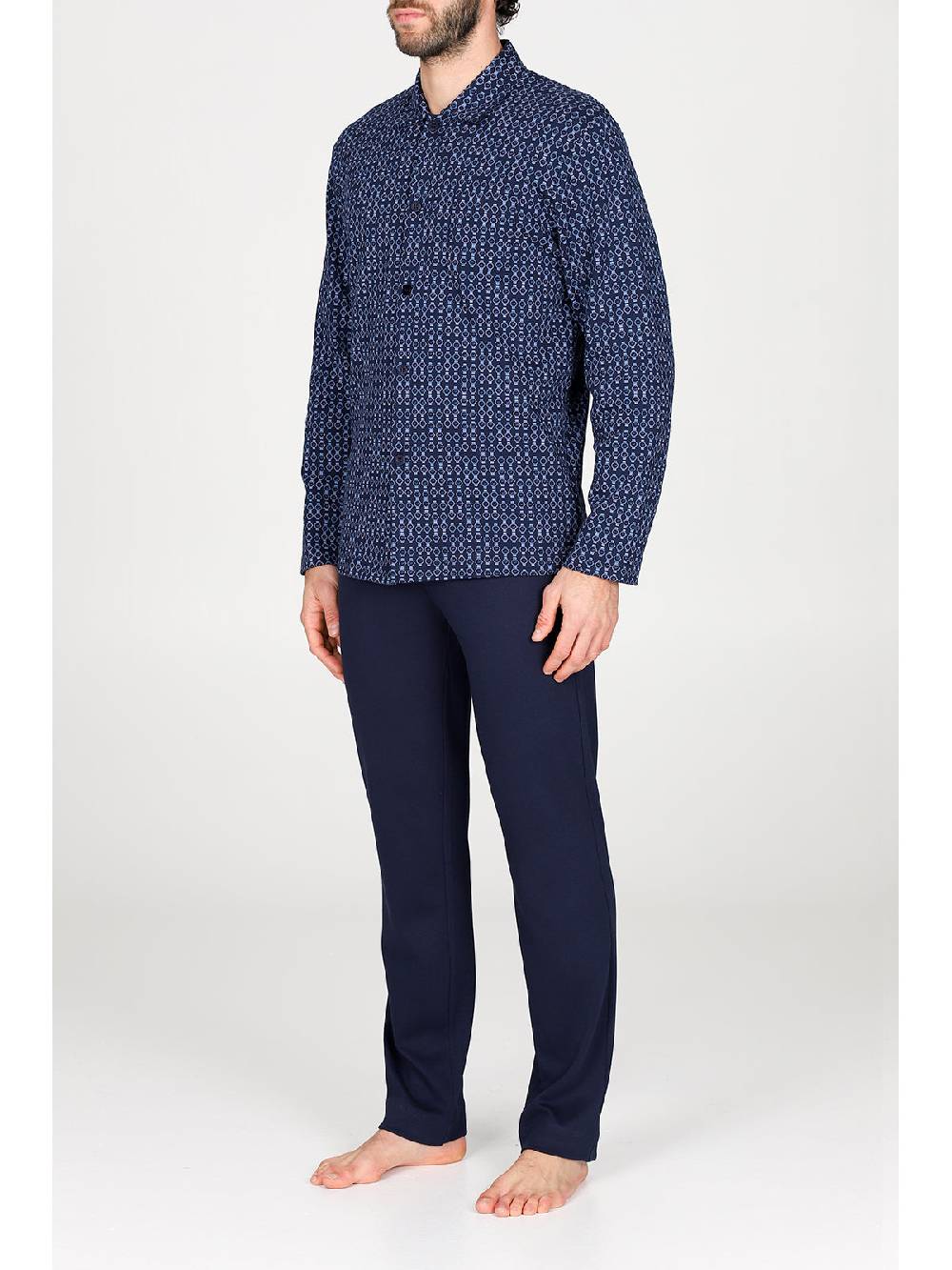 Julipet Pigiama cardigan Artist Edition, in caldo interlock di puro cotone In Linea