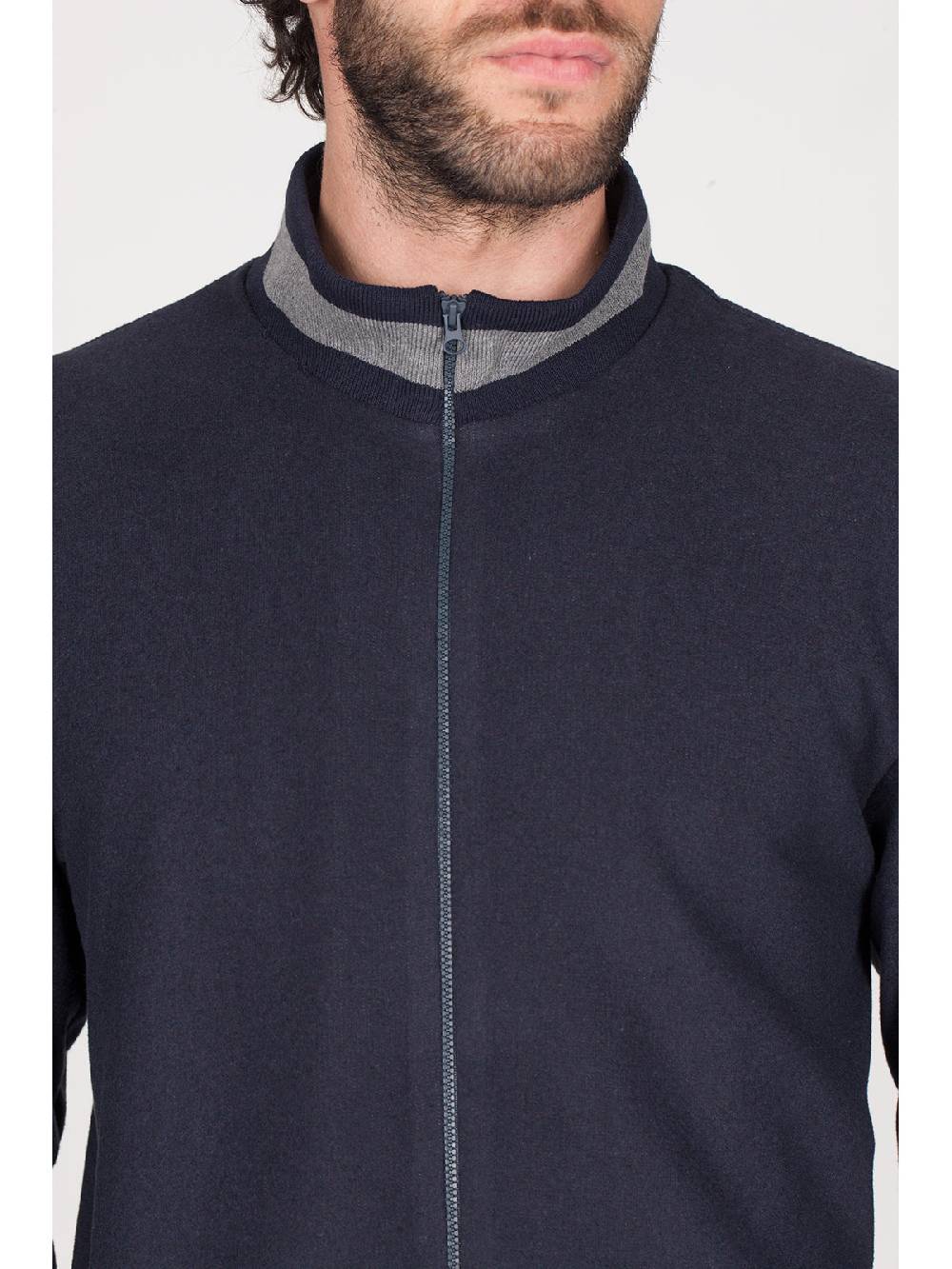 Julipet Tuta con zip in confortevole jacquard punto Milano Consegna Veloce