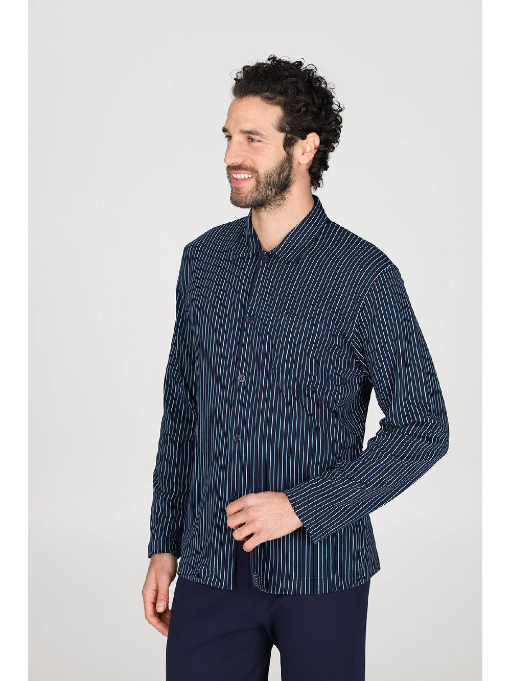 Julipet Pigiama cardigan in caldo interlock di puro cotone Affare Del Giorno