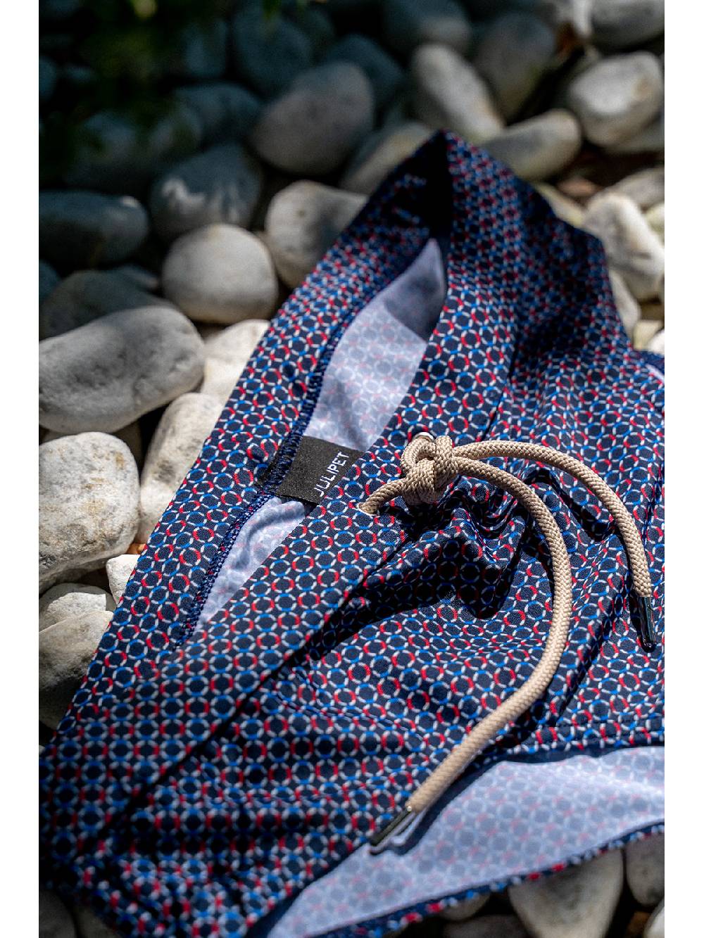 Julipet Slip mare slim in micro-fantasia In Vendita