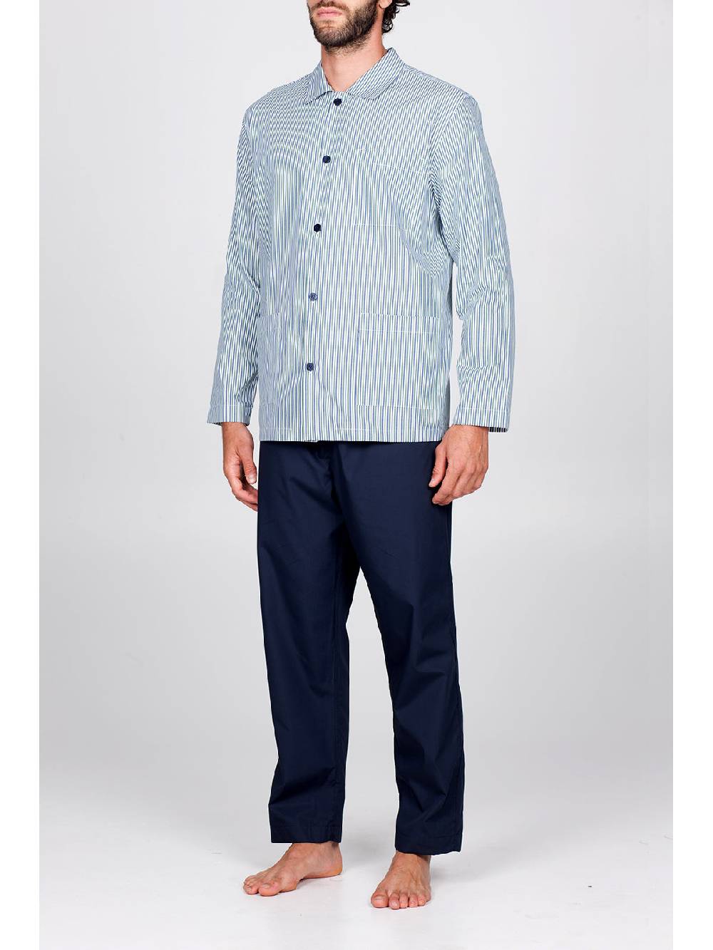 Julipet Pigiama cardigan in pregiato popeline Hotsell