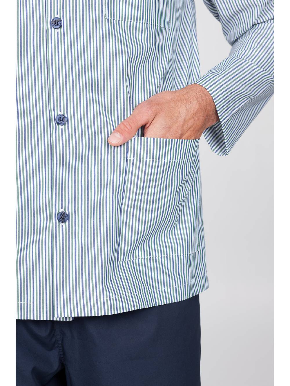 Julipet Pigiama cardigan in pregiato popeline Hotsell