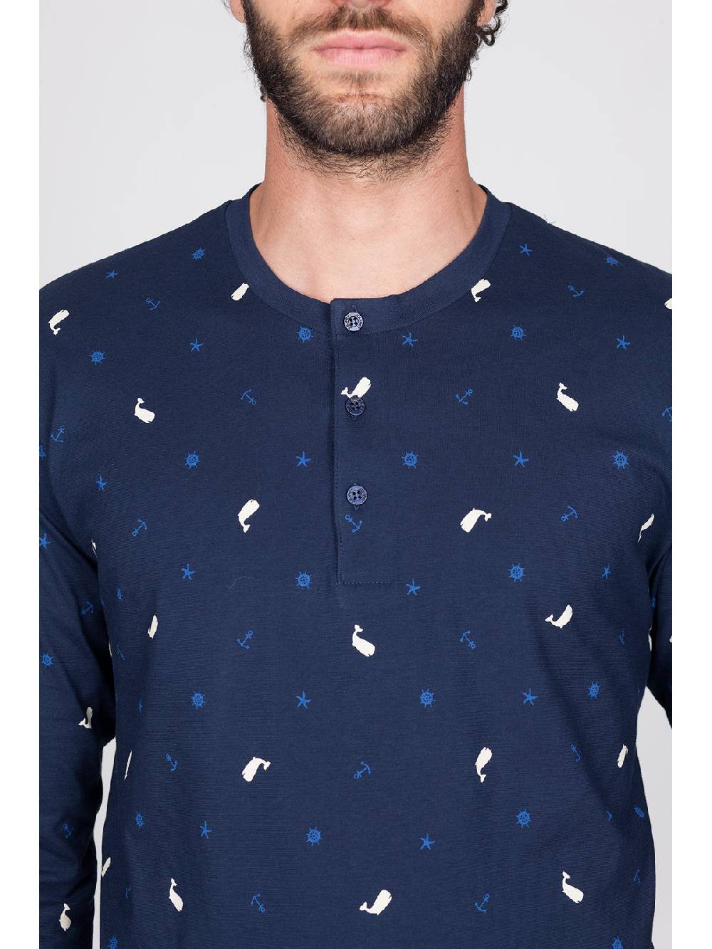 Julipet Pigiama in traspirante jersey di puro cotone s/z Saldi