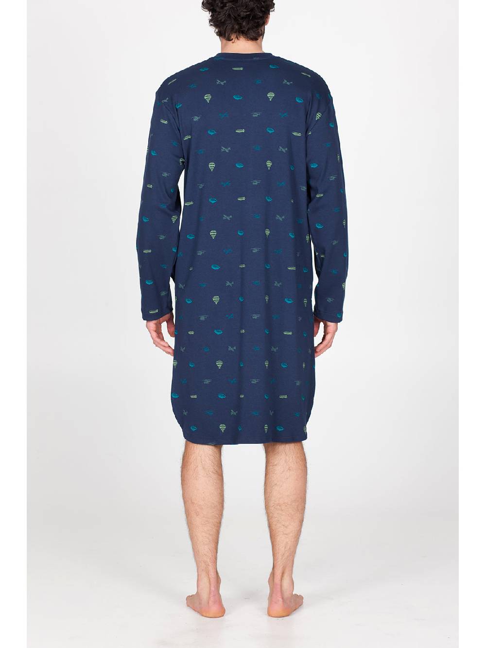 Julipet Camicia da notte in morbido interlock di puro cotone Negozio