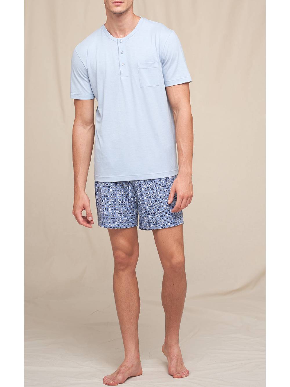 Julipet Pigiama corto in leggero jersey di puro cotone Cyber Monday