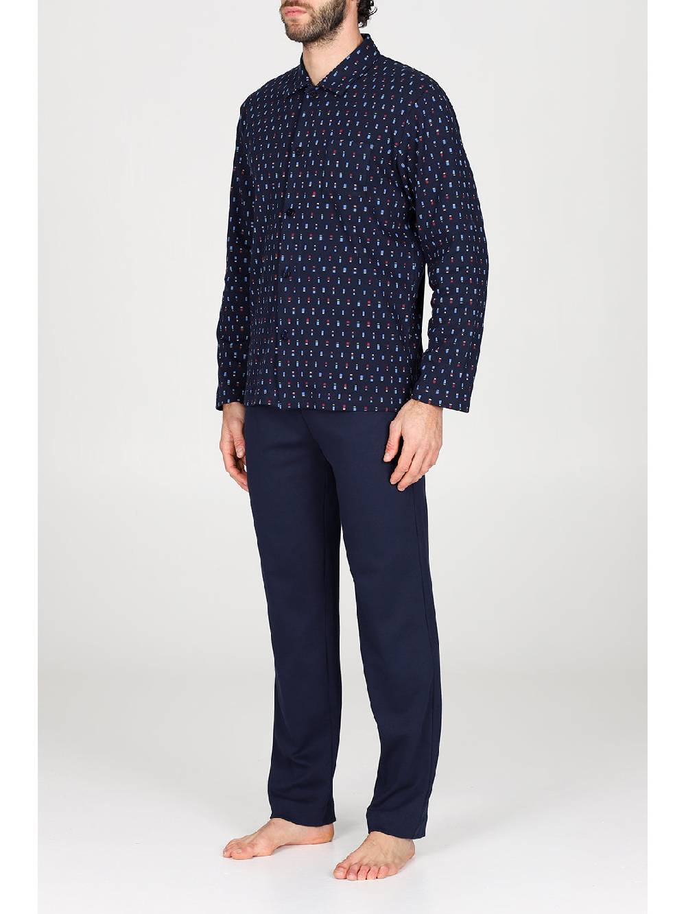 Julipet Pigiama cardigan in caldo interlock di puro cotone Offerta migliore