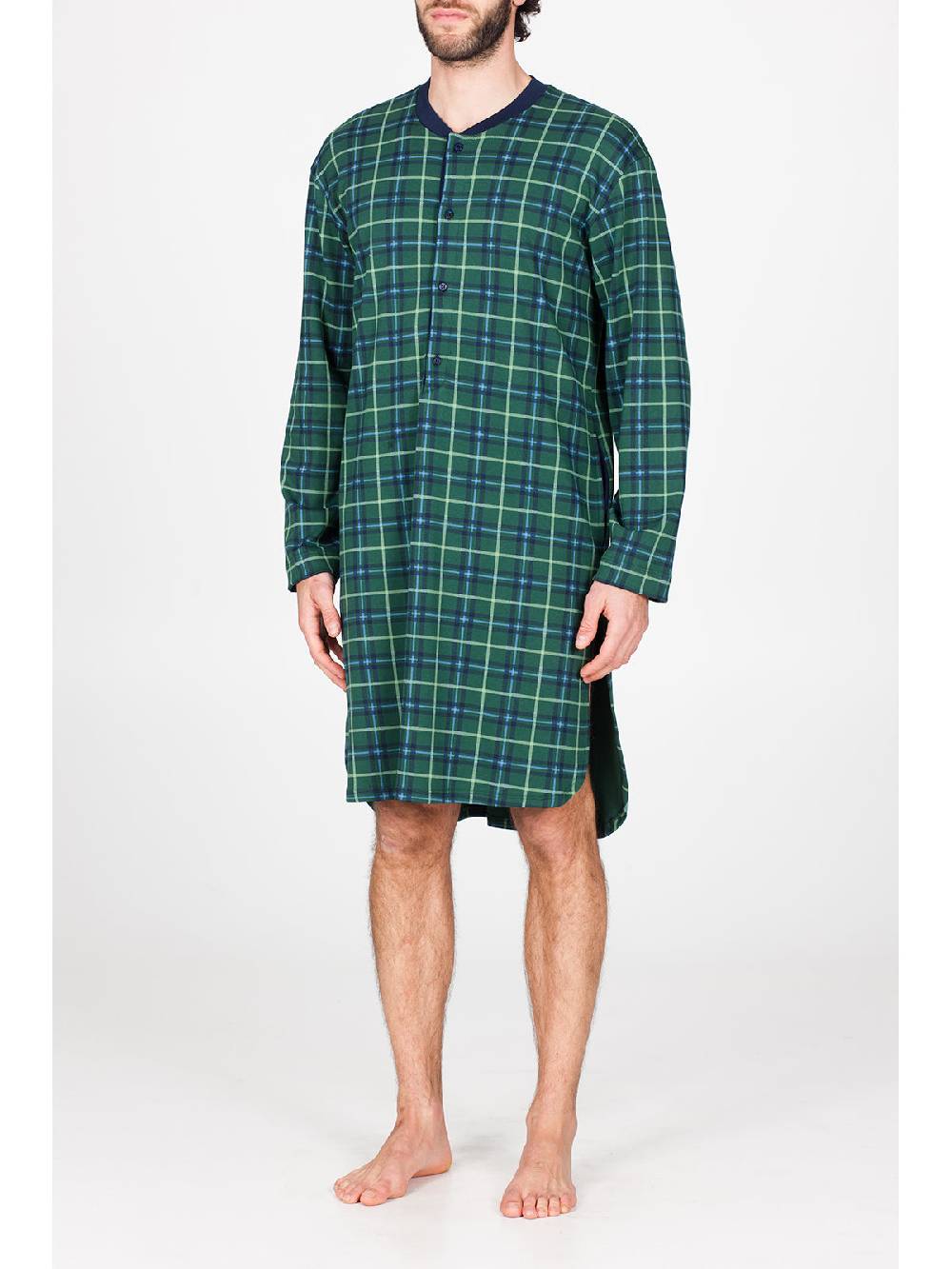 Julipet Camicia da notte in morbido interlock di puro cotone Liquidazione