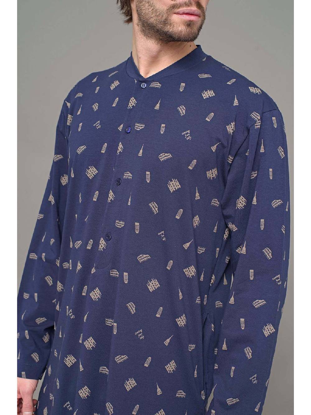 Julipet Camicia da notte in morbido interlock di puro cotone Offerte
