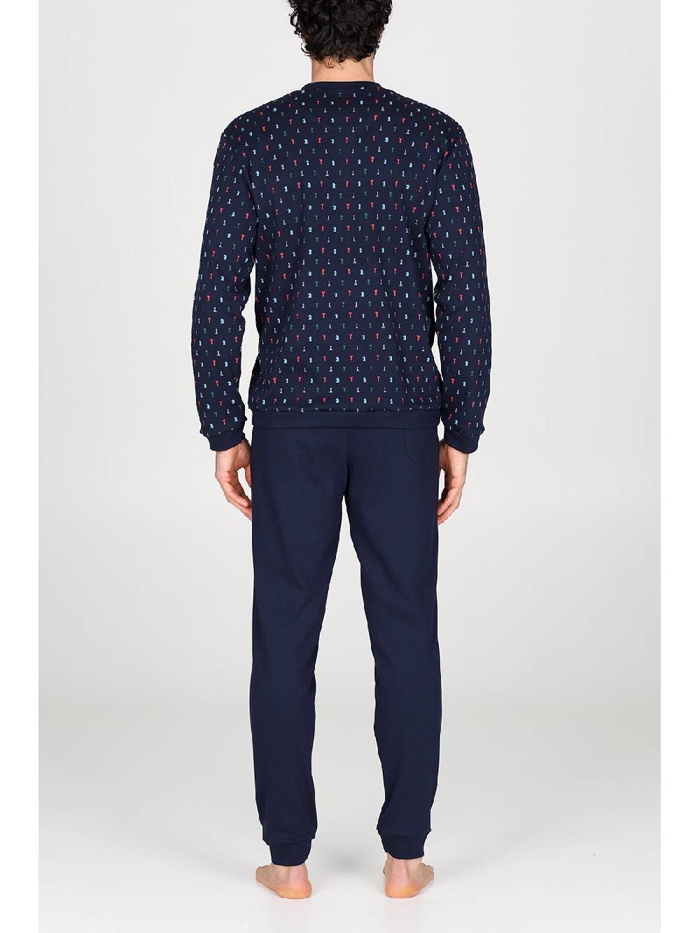 Julipet Pigiama serafino in caldo interlock di puro cotone Shopping online