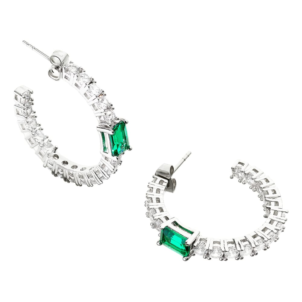 La Petite Story Orecchini Chiara Ferragni Brand Emerald - J19AWJ14 Moda
