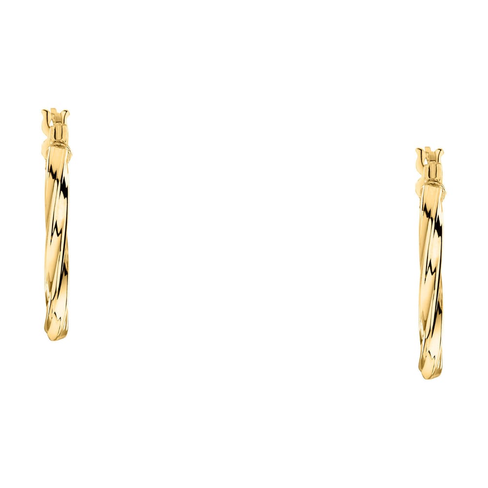 La Petite Story Orecchini a Cerchio - Creole in Oro, ⌀20mm Italia