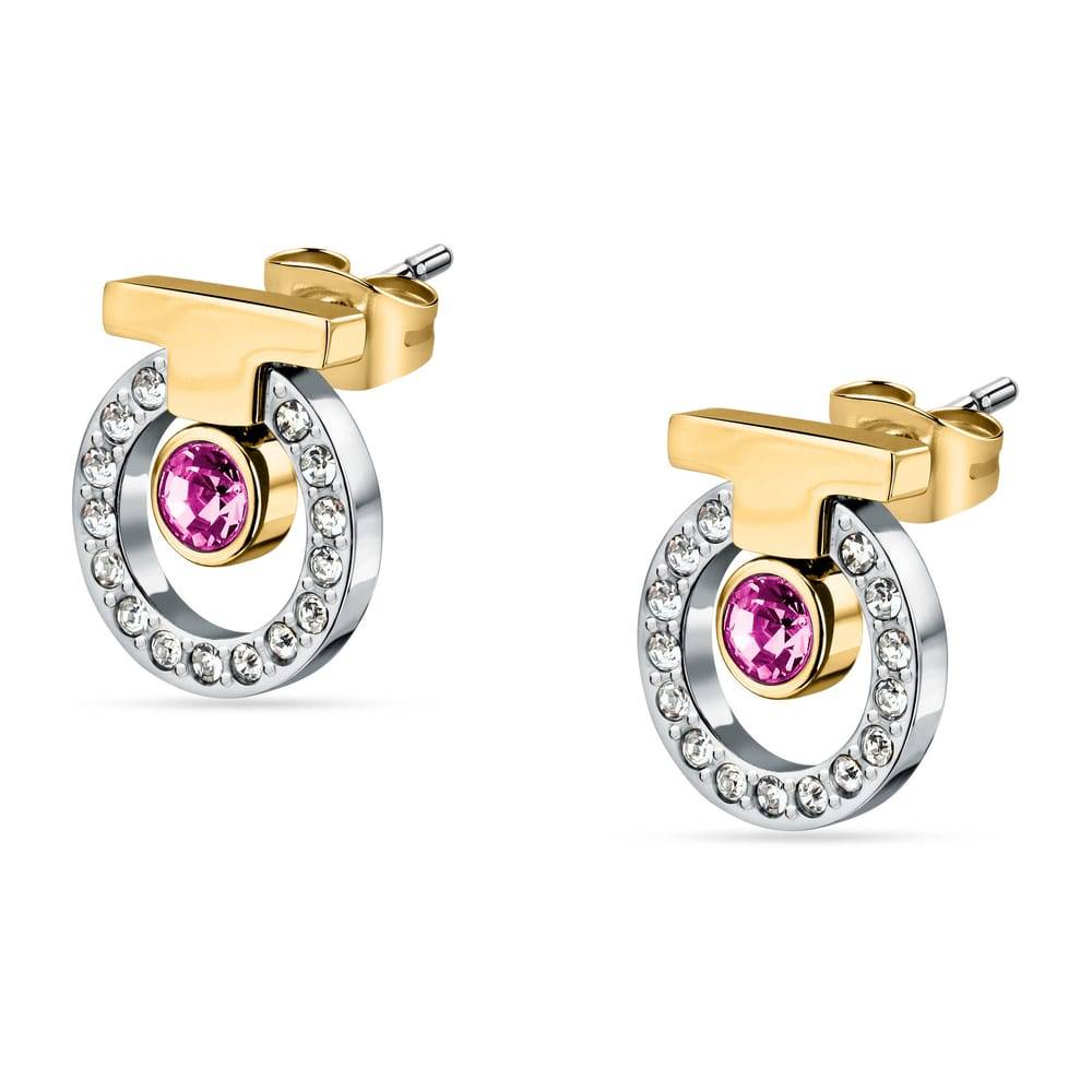 La Petite Story ORECCHINI TRUSSARDI T-LOGO - TJAXC60 Super Saving Price
