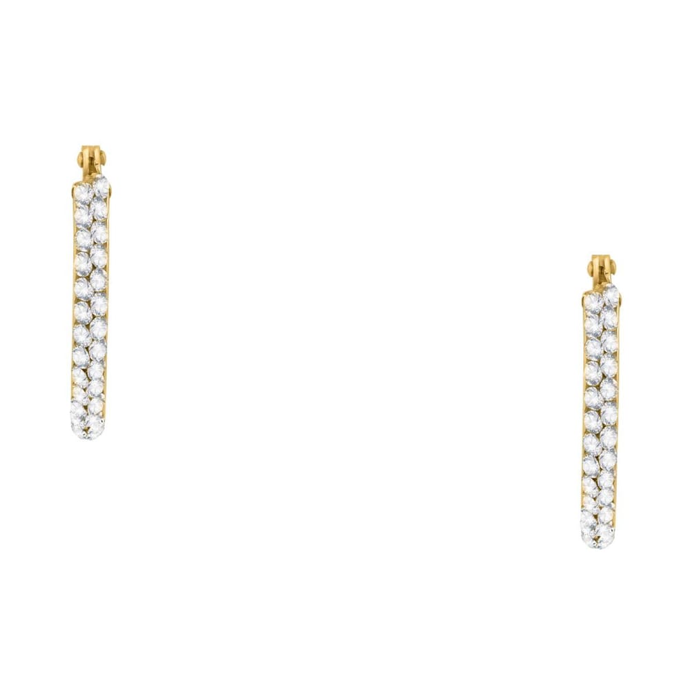La Petite Story Orecchini a Cerchio - Creole in Oro, ⌀10x15mm Sconto di tempo limitato