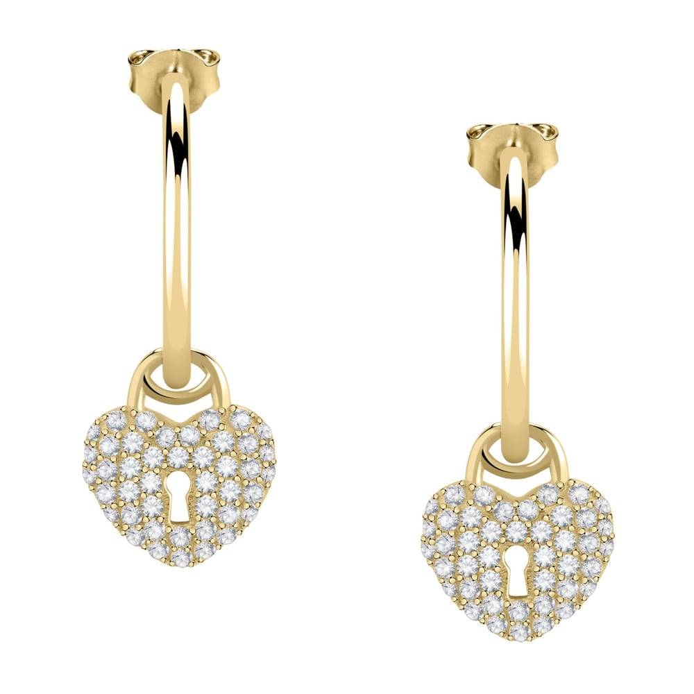 La Petite Story Orecchini a Cerchio - Creole in Argento, ⌀20mm In Vendita