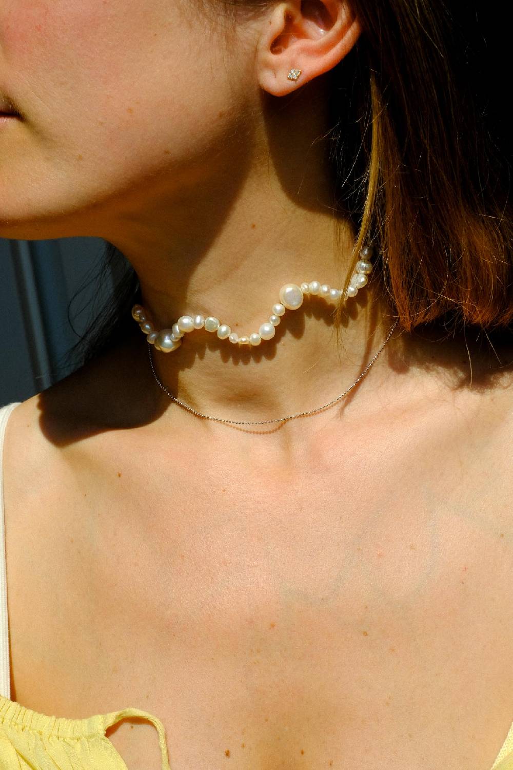 Lil Milan Nude Choker Qualità