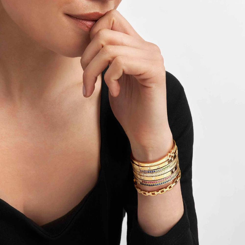 ﻿Nomination Bracciale Pretty Bangles con Degradé di Zirconi Fucsia Promozione
